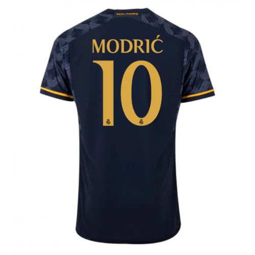 Maillot de foot Real Madrid Luka Modric #10 Extérieur 2023-24 Manches Courte